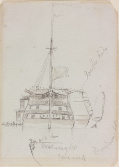 Dreadnought by John Wilson Carmichael